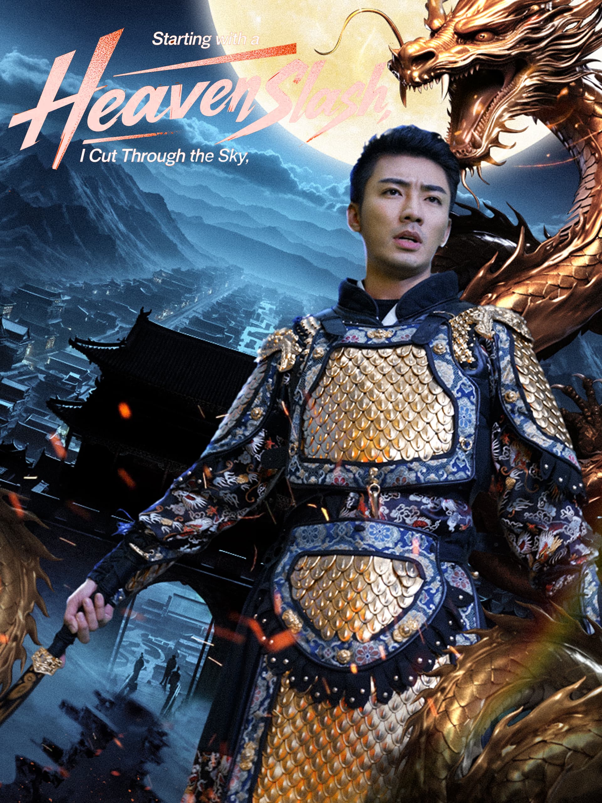 Starting with a Heavenly Slash, I Cut Through the Sky